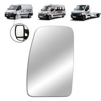 Refil lente espelho retrovisor renault master braço curto 2005 a 2013 renault master 2014 a 2023 superior lado esquerdo Refil lente espelho retrovisor renault master braço curto 2005 a 2013 renault master 2014 a 2023 superior lado esquerdo