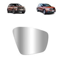 Refil lente espelho retrovisor volkswagen tcross 2018 a 2022 lado direito Refil lente espelho retrovisor volkswagen tcross 2018 a 2022 lado direito