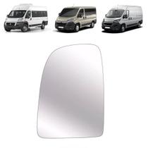 Refil lente espelho vidro grande retrovisor lado esquerdo ducato boxer jumper 2018 a 2023 Refil lente espelho vidro grande retrovisor lado esquerdo ducato boxer jumper 2018 a 2023