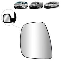 Refil lente retrovisor expert jumpy 2018 a 2025 scudo 2022 a 2025 lado esquerdo com base e desembaçador