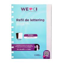 Refil Lettering Caderno Inteligente Grande 30Fls