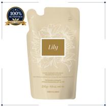 Refil Lily Creme Acetinado Hidratante Desodorante Colônia 250g Refil Lily Creme Acetinado Hidratante Desodorante Colônia 250g