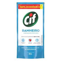 Refil Limpa Banheiro S/ Cloro CIF Ultra Rápido 450ml