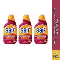 Refil Limpa Estofados e Carpetes Saif 500ml Escolha a Quantidade Refil Limpa Estofados e Carpetes Saif 500ml Escolha a Quantidade