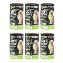 Refil Lint Roller Evercare Pet 60 folhas (6 pacotes) Refil Lint Roller Evercare Pet 60 folhas (6 pacotes)