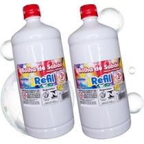 Refil Liquido Bolha de sabão Atóxico Bolinha de Sabão Brinquedos Arminha Pistola