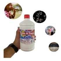 Refil Liquido Para Fazer Bolhas De Sabão 1 Litro