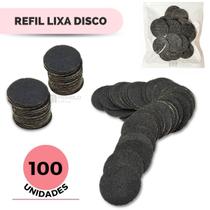 Refil Lixa Disco Pedicuro Adesiva 100 unidades - Monolo