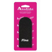Refil lixa para pes amadinha pedicure preta fina 50un Refil lixa para pes amadinha pedicure preta fina 50un