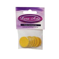 Refil Lixa Pedicuro Moeda Gr100 Amarela 5233 Pura Arte