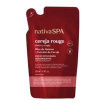 Refil Loção Aveludada Desodorante Corporal Nativa Spa Cereja Rouge 350ml Refil Loção Aveludada Desodorante Corporal Nativa Spa Cereja Rouge 350ml