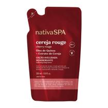 Refil Loção Aveludada Desodorante Corporal Nativa Spa Cereja Rouge 350ml - O BOTICÁRIO