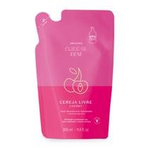 Refil Loção Corporal Cereja Livre 350ml - O Boticário Refil Loção Corporal Cereja Livre 350ml - O Boticário