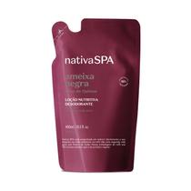 Refil Loção Desodorante Hidratante Corporal Nativa Spa Ameixa Negra 400ml Oboticario Feminino Mulher