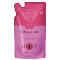 Refil Loção Hidratante Desodorante Corporal Cuide-se Bem Cereja Livre 350ml