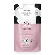 Refil Loção Hidratante Desodorante Corporal Cuide-se Bem Deleite 350ml Oboticário Refil Loção Hidratante Desodorante Corporal Cuide-se Bem Deleite 350ml Oboticário