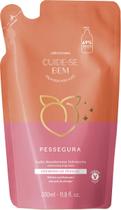 Refil Loção Hidratante Desodorante Corporal Cuide-se Bem Pessegura 350ml