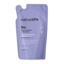 Refil Loção Renovadora Desodorante Hidratante Corporal Nativa Spa Lilac 350ml - Oboticario Refil Loção Renovadora Desodorante Hidratante Corporal Nativa Spa Lilac 350ml - Oboticario