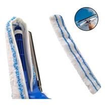 Refil Luva Microfibra 25cm Para Lavador De Vidros Rodo Rodinho Limpeza Profissional Certec