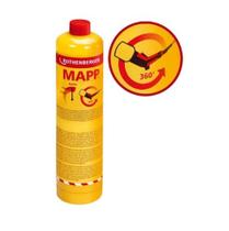 Refil Maçarico Rothenberger Carga Gás Mapp Pro para Maçarico Portátil Cilindro 400g