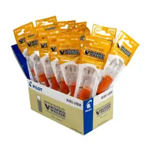 Refil Marcador Quadro Branco Vboard Master WBS-V LARANJA 12U Refil Marcador Quadro Branco Vboard Master WBS-V LARANJA 12U