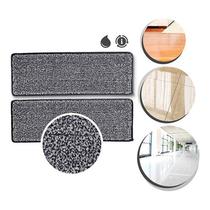 Refil Microfibra Autoadesivo Para Rodo Flat Mop - Fácil Trocar e Usar