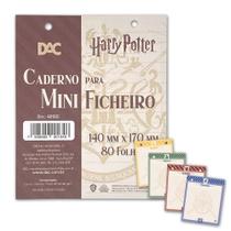 Refil Mini Ficheiro 17X14Cm 80Fls Harry Potter Hogwarts Dac