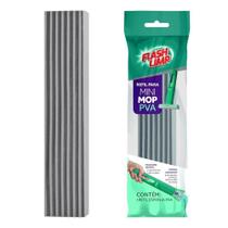 Refil Mini Mop Espuma Pva Rodo Rodinho Pia Mágico Flash Limp