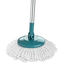 Refil Mop 16cm Esfregão Microfibra Giratório Limpeza Flash