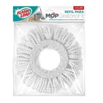 Refil Mop Flashlimp Microfibra Original Giratório Limpeza