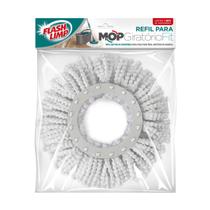 Refil Mop Giratorio Esfregao Flash Lim 8 L Rmop5011 Fit - FLASH LIMP