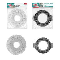 Refil MOP Giratório Fit Microfibra Lavável + Limpeza Pesada