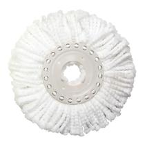 Refil Mop Giratório Microfibra Esfregão Limpeza Flash