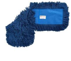 Refil Mop Po Euro 60Cm Acrílico Tipo Bralimpia Azul