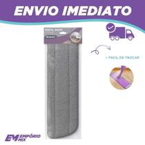 Refil Mop Retangular Spray Microfibra Bompack