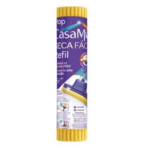 Refil Mop Seca Fácil Para Limpeza De Piso e Vidro CasaMia