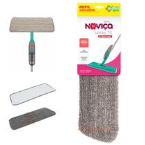 Refil Mop Spray Brilhus Noviça Spray Fit Tecido Microfibra Limpeza Chão BTN2050R Bettanin