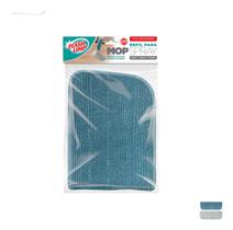 Refil Mop Spray Flash Limp Microfibra Azul 40cm Casa Sujeira