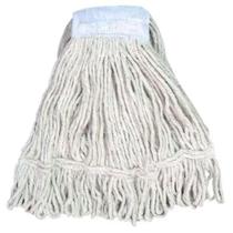 Refil Mop Úmido 320g de Algodão com Ponta Dobrada para Limpeza Eficiente
