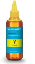 Refil Multilaser P/ Tanque De Tinta Hp Amarelo 100Ml