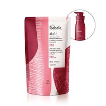 Refil Natura Tododia Cereja e Avelã Creme Desodorante Nutritivo para o Corpo 400ml