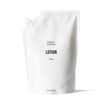 Refil natural de 1 litro de loção corporal e para mãos Public Goods Refil natural de 1 litro de loção corporal e para mãos Public Goods
