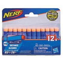 Refil Nerf Elite com 12 Dardos Hasbro A0350