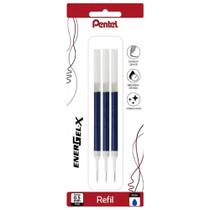 Refil p/ Caneta em Gel Energel 0.5mm Blister c/ 3 Unidades Ponta Fina á Escolher - Pentel COR:3 REFIL AZUL Refil p/ Caneta em Gel Energel 0.5mm Blister c/ 3 Unidades Ponta Fina á Escolher - Pentel COR:3 REFIL AZUL
