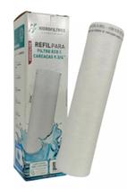 Refil P/ Filtro Maq. Lavar Roupa/louça 9 3/4 Polegadas 5m Cor Branco - Hidrofiltros