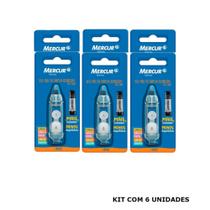 Refil p/ fita corretiva recarregavel 6mx5mm 6un - mercur