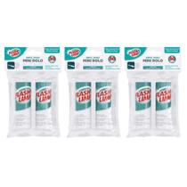 Refil p/ Mini Rolo Adesivo (6 Peças) 30 folhas Flash Limp