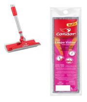 Refil P/ Rodo Mop Limpa Vidros Condor Lava E Seco Vidraça Refil P/ Rodo Mop Limpa Vidros Condor Lava E Seco Vidraça