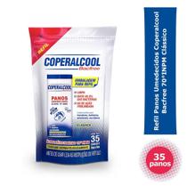 Refil Panos Umedecidos Coperalcool Bacfree 70 35un