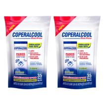 Refil Panos Umedecidos Coperalcool Bacfree 70INPM Clássico 70 Panos